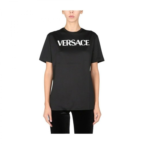 Versace, T-Shirt Czarny, female, 1581.00PLN