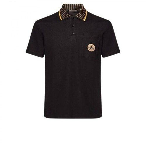 Versace, t-shirt Czarny, male, 428.00PLN
