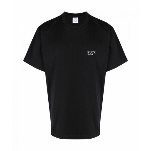 Vetements, T-shirt Czarny, male, 2235.00PLN