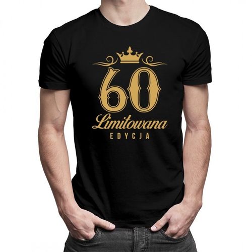 60 - edycja limitowana - męska koszulka z nadrukiem 69.00PLN