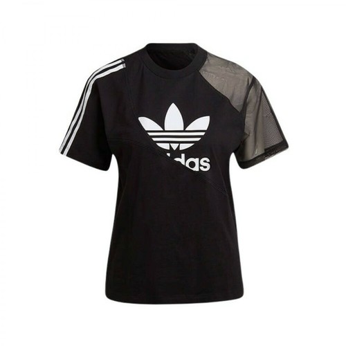 Adidas Originals, Koszulka damska Adicolor Split Trefoil Hc7039 Czarny, female, 182.85PLN