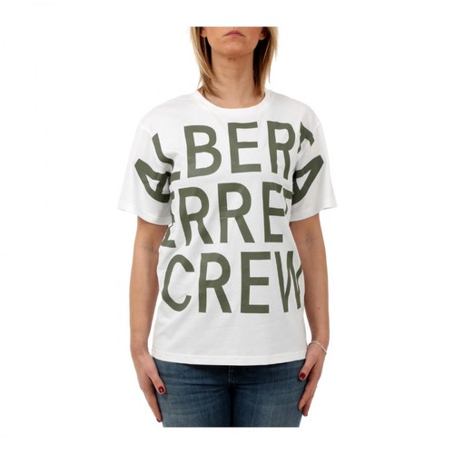 Alberta Ferretti, T-shirt Biały, female, 228.00PLN
