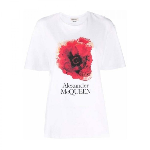 Alexander McQueen, T-shirt Biały, female, 621.00PLN