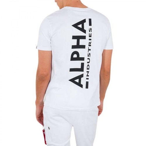 Alpha Industries, Koszulka Biały, male, 182.85PLN