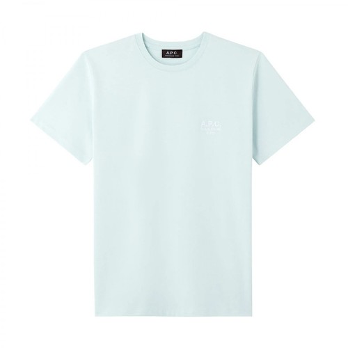A.p.c., T-shirt Niebieski, male, 446.00PLN