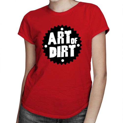Art of dirt - damska koszulka z nadrukiem 69.00PLN