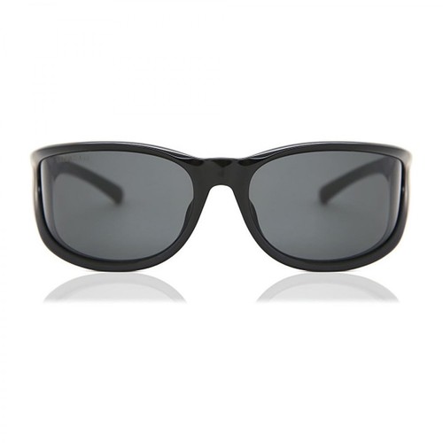 Balenciaga, Bb0124S 001 Sunglasses Czarny, unisex, 1172.00PLN
