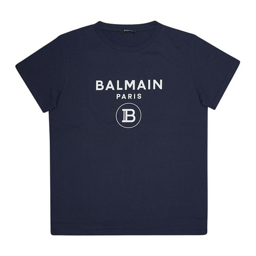 Balmain, T-shirt Niebieski, male, 511.00PLN