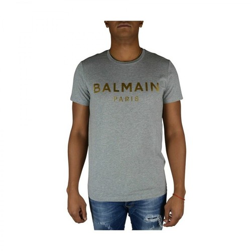 Balmain, T-shirt Szary, male, 1318.00PLN