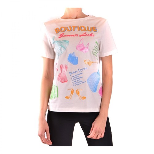 Boutique Moschino, Short Sleeves T-shirt Biały, female, 497.00PLN