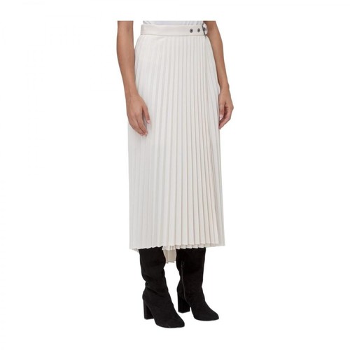 Brunello Cucinelli, Pleated Skirt Biały, female, 3775.00PLN