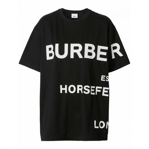 Burberry, T-shirt Czarny, male, 1482.00PLN