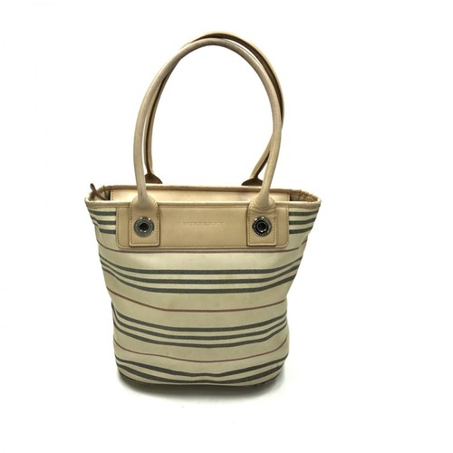 Burberry Vintage, Pre-owned Classic Shopper Beżowy, female, 590.40PLN