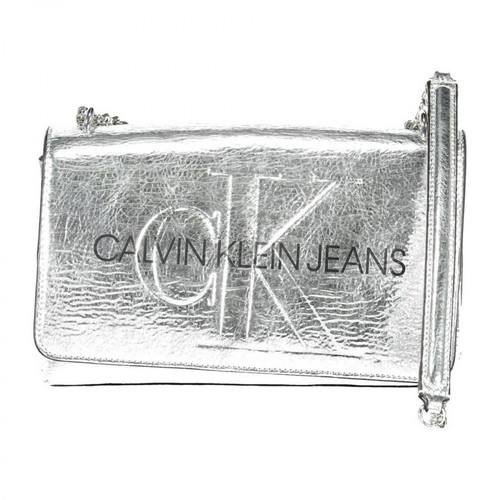 Calvin Klein, Shoulder bag Szary, female, 509.00PLN