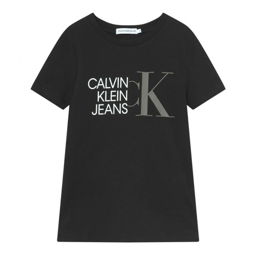 Calvin Klein, T-Shirt Czarny, female, 146.00PLN