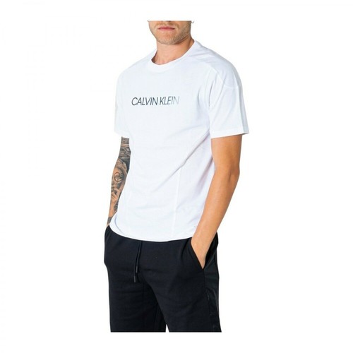 Calvin Klein, T-Shirts Biały, male, 389.49PLN