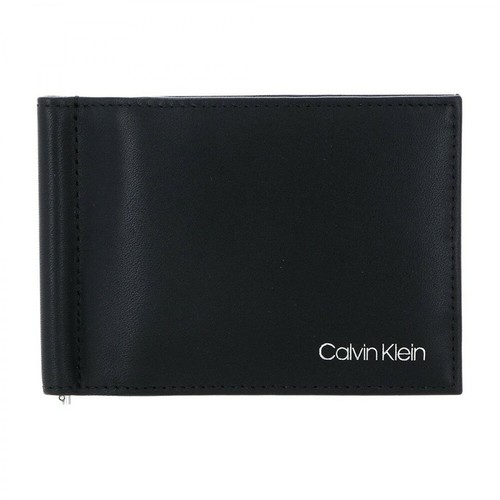 Calvin Klein, Wallet Czarny, male, 470.00PLN