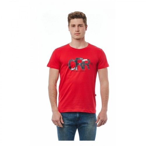 Cerruti 1881, T-shirt Czerwony, male, 263.60PLN
