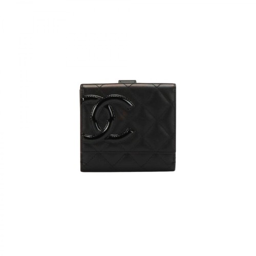 Chanel Vintage, Pre-owned Cambon Ligne Small Wallet Czarny, female, 4629.00PLN