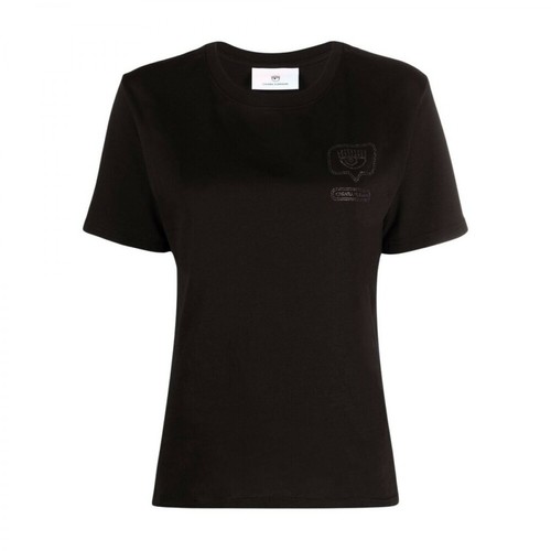 Chiara Ferragni Collection, T-Shirt Czarny, female, 324.00PLN