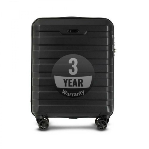 Conwood, Carmel 55 cm Black Cabin Suitcase Czarny, male, 599.00PLN