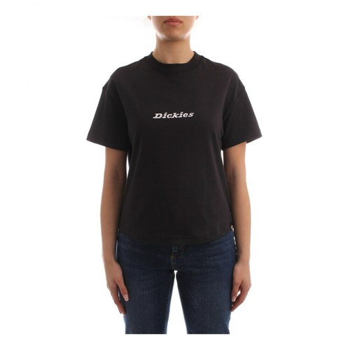 Dickies, Dk0A4Xbablk1 T-shirt Czarny, female, 279.00PLN