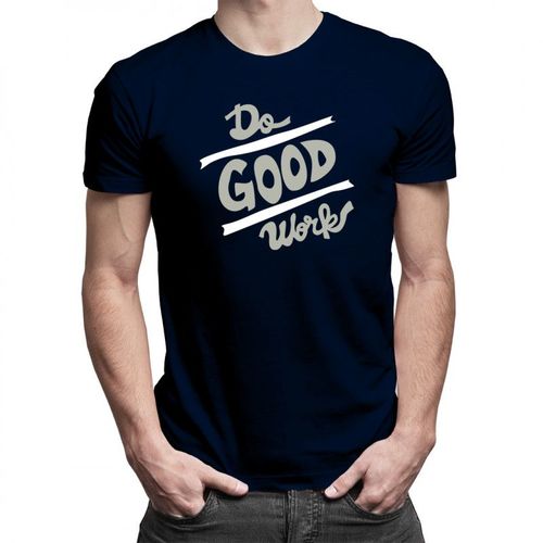 Do good works - męska koszulka z nadrukiem 69.00PLN
