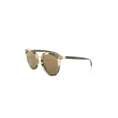 Dolce & Gabbana, Sunglasses 4371 Brązowy, female, 1063.00PLN
