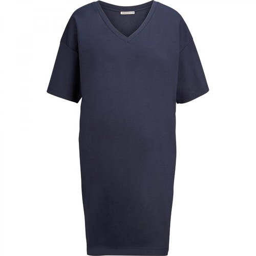 Drykorn, legeres T-Shirt-Kleid Niebieski, female, 593.00PLN