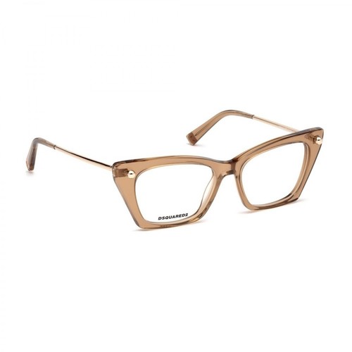 Dsquared2, Glasses Frames Beżowy, female, 862.20PLN