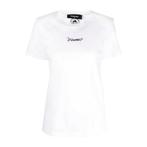Dsquared2, T-Shirt Biały, female, 714.00PLN