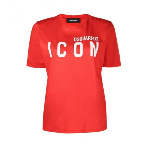 Dsquared2, T-Shirt Czerwony, male, 570.00PLN