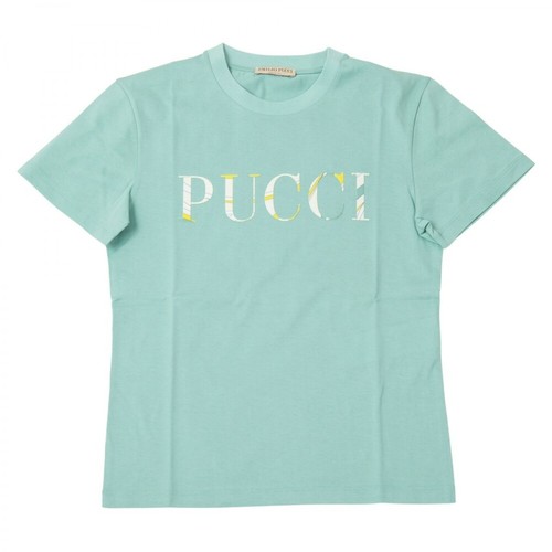 Emilio Pucci, T-shirt Niebieski, female, 1031.00PLN