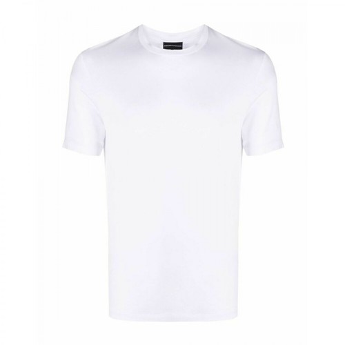 Emporio Armani, Travel PRE T-shirt Biały, male, 370.00PLN