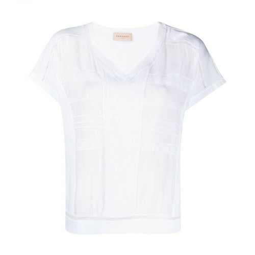 Ermanno Scervino, T-Shirt Biały, female, 1180.76PLN