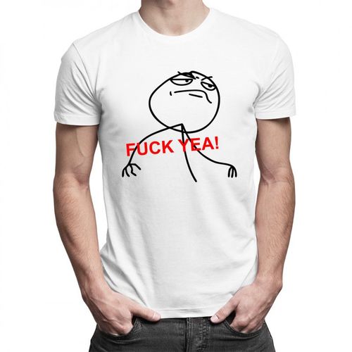 Fuck yea! - męska koszulka z nadrukiem 69.00PLN