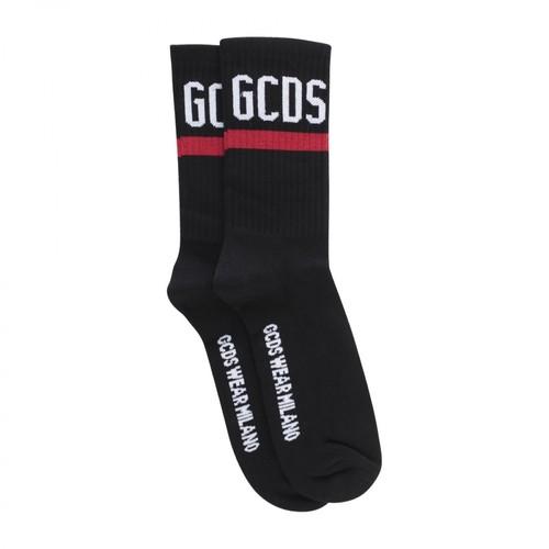 Gcds, Logo print socks Czarny, female, 206.00PLN