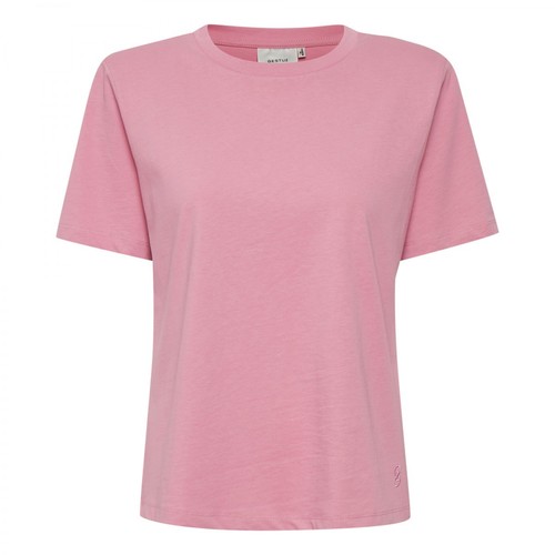 Gestuz, Jory t-shirt Różowy, female, 104.50PLN