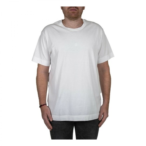 Givenchy, 4G Embroidered T-Shirt Biały, male, 1277.00PLN