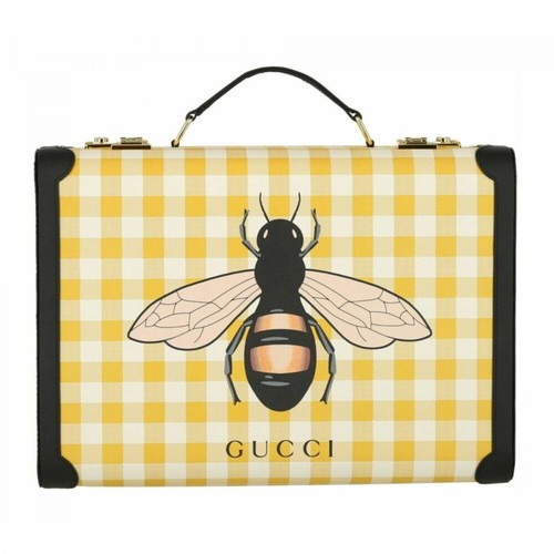 Gucci, Bumblebee Briefcase Żółty, female, 1116.00PLN