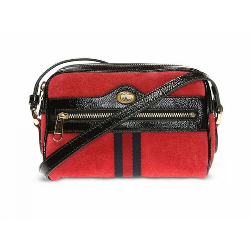 Gucci, Ophidia Mini bag Czerwony, female, 4826.00PLN