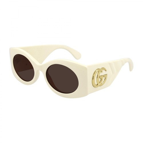 Gucci, Sunglasses Gg0810S Biały, female, 1191.00PLN