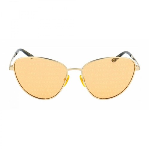 Gucci, Sunglasses Żółty, female, 4104.00PLN