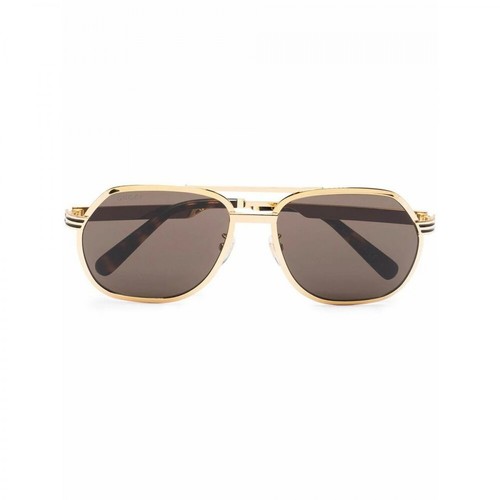 Gucci, Sunglasses Żółty, male, 2318.00PLN