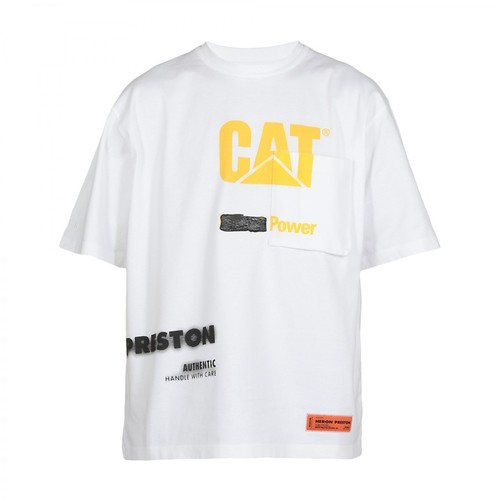 Heron Preston, T-shirt Biały, male, 1093.00PLN