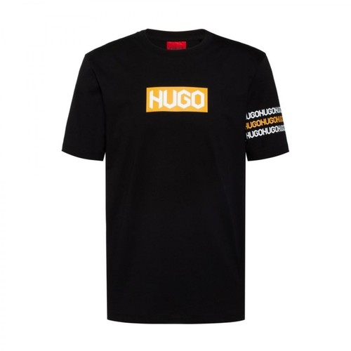 Hugo Boss, t-shirt Dake 10234684 01 Czarny, male, 319.00PLN