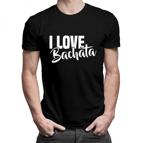 I love bachata - męska koszulka z nadrukiem 69.00PLN
