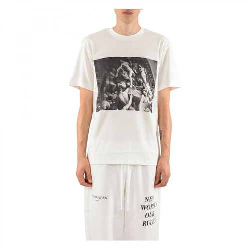 IH NOM UH NIT, NEW World T-Shirt Biały, male, 730.78PLN
