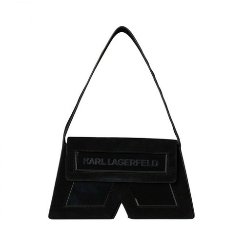 Karl Lagerfeld, Torebka na ramię Czarny, female, 2012.50PLN