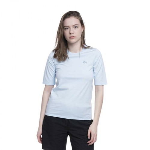 Lacoste, Koszulka Tee-shirt Tf9424 T01 Niebieski, female, 251.85PLN